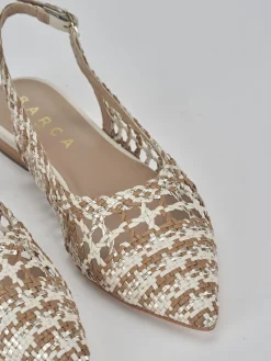 Outlet Ballerine tacco 1cm pelle Donna Ballerine