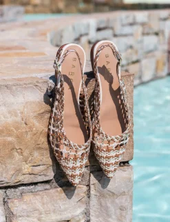 Outlet Ballerine tacco 1cm pelle Donna Ballerine