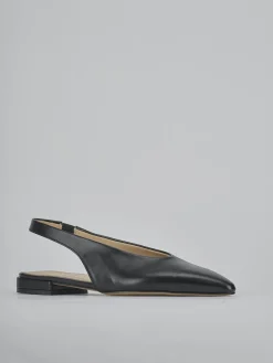 Clearance Ballerine tacco 1cm pelle Donna Ballerine