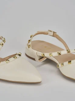 New Ballerine tacco 1cm pelle Donna Ballerine