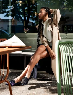 Hot Ballerine tacco 1cm pelle Donna Ballerine