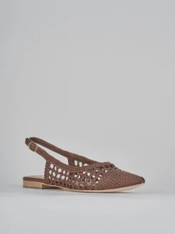 Discount Ballerine tacco 1cm pelle Donna Ballerine