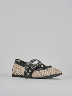 Online Ballerine tacco 1cm pelle Donna Ballerine