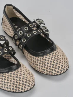 Online Ballerine tacco 1cm pelle Donna Ballerine