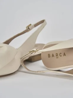 Clearance Ballerine tacco 1cm pelle Donna Ballerine