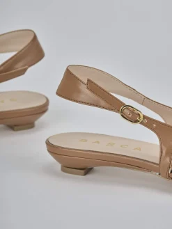 Discount Ballerine tacco 2cm pelle testa Donna Ballerine