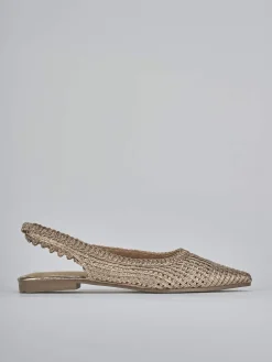 Outlet Ballerine tacco 1cm pelle Donna Ballerine