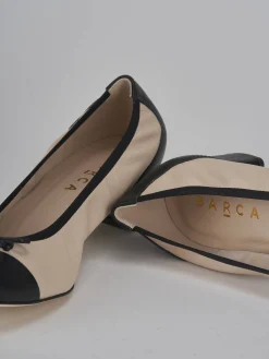 Clearance Ballerine tacco 4cm pelle Donna Ballerine