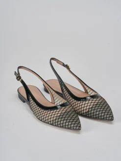 Sale Ballerine tacco 1cm pelle Donna Ballerine