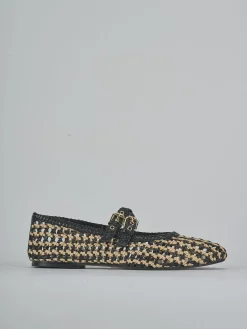 Ballerine tacco 1cm pelle Donna Ballerine