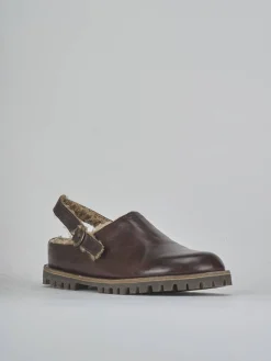 Ballerine tacco 1cm pelle testa Donna Ballerine