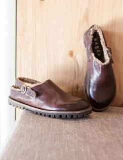 Ballerine tacco 1cm pelle testa Donna Ballerine