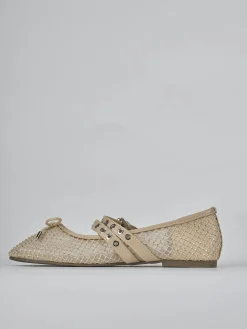 Ballerine tacco 1cm pelle Donna Ballerine