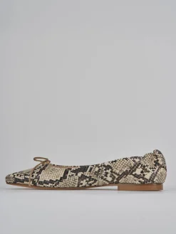 Ballerine tacco 1cm pelle Donna Ballerine