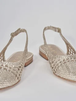 Clearance Ballerine tacco 1cm pelle Donna Ballerine