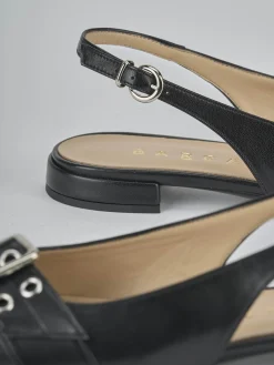 Clearance Ballerine tacco 1cm pelle Donna Ballerine