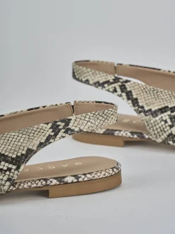 Outlet Ballerine tacco 1cm pitone Donna Ballerine