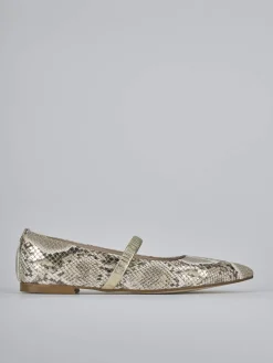 Online Ballerine tacco 1cm pitone Donna Ballerine