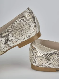 Online Ballerine tacco 1cm pitone Donna Ballerine