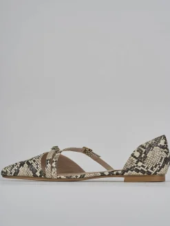 Hot Ballerine tacco 1cm pitone Donna Ballerine