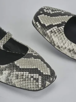 Best Ballerine tacco 1cm pitone Donna Ballerine