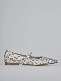 Hot Ballerine tacco 1cm pitone Donna Ballerine