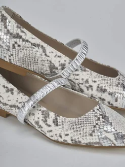 Hot Ballerine tacco 1cm pitone Donna Ballerine