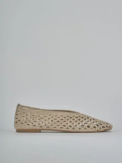 New Ballerine tacco 1cm tessuto Donna Ballerine