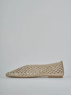 New Ballerine tacco 1cm tessuto Donna Ballerine