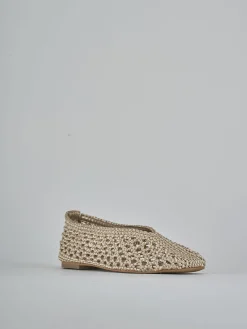 New Ballerine tacco 1cm tessuto Donna Ballerine