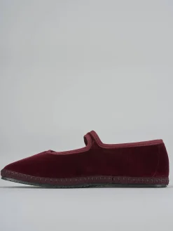 Online Ballerine tacco 1cm velluto bordo' Donna Ballerine