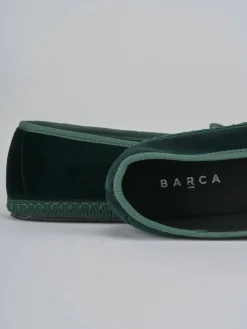 Clearance Ballerine tacco 1cm velluto Donna Ballerine