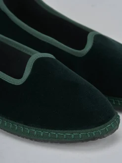 Clearance Ballerine tacco 1cm velluto Donna Ballerine