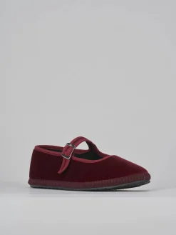 Clearance Ballerine tacco 1cm velluto bordo' Donna Ballerine