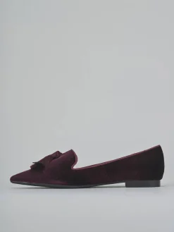Clearance Ballerine tacco 1cm velluto bordo' Donna Ballerine