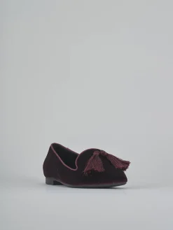 Clearance Ballerine tacco 1cm velluto bordo' Donna Ballerine