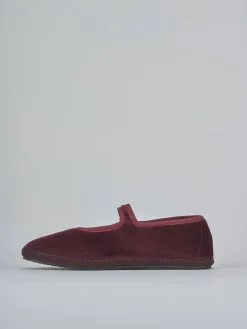 Hot Ballerine tacco 1cm velluto bordo' Donna Ballerine