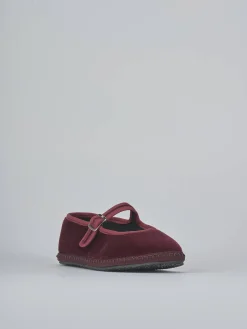 Hot Ballerine tacco 1cm velluto bordo' Donna Ballerine