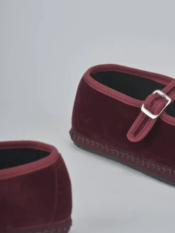 Hot Ballerine tacco 1cm velluto bordo' Donna Ballerine