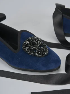 New Ballerine tacco 1cm velluto Donna Ballerine