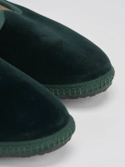 Ballerine tacco 1cm velluto Donna Ballerine