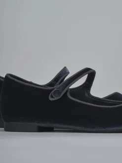 Discount Ballerine tacco 1cm velluto Donna Ballerine