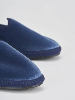 Ballerine tacco 1cm velluto Donna Ballerine