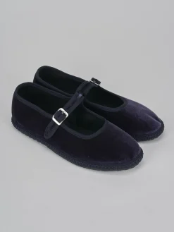 Discount Ballerine tacco 1cm velluto Donna Ballerine