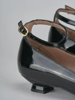 Ballerine tacco 3cm vernice Donna Ballerine