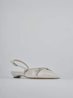 Outlet Ballerine tacco 2cm vernice Donna Ballerine