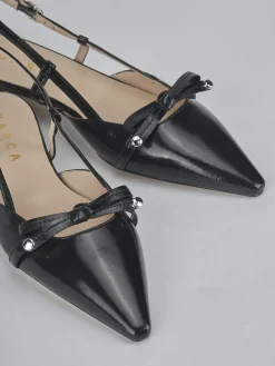 Outlet Ballerine tacco 2cm vernice Donna Ballerine