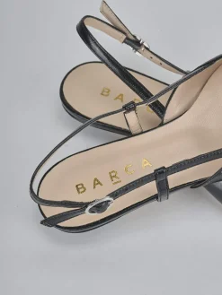 Outlet Ballerine tacco 2cm vernice Donna Ballerine