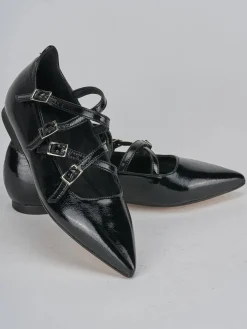 Outlet Ballerine tacco 1cm vernice Donna Ballerine