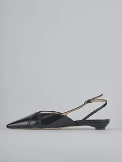 Outlet Ballerine tacco 2cm vernice Donna Ballerine